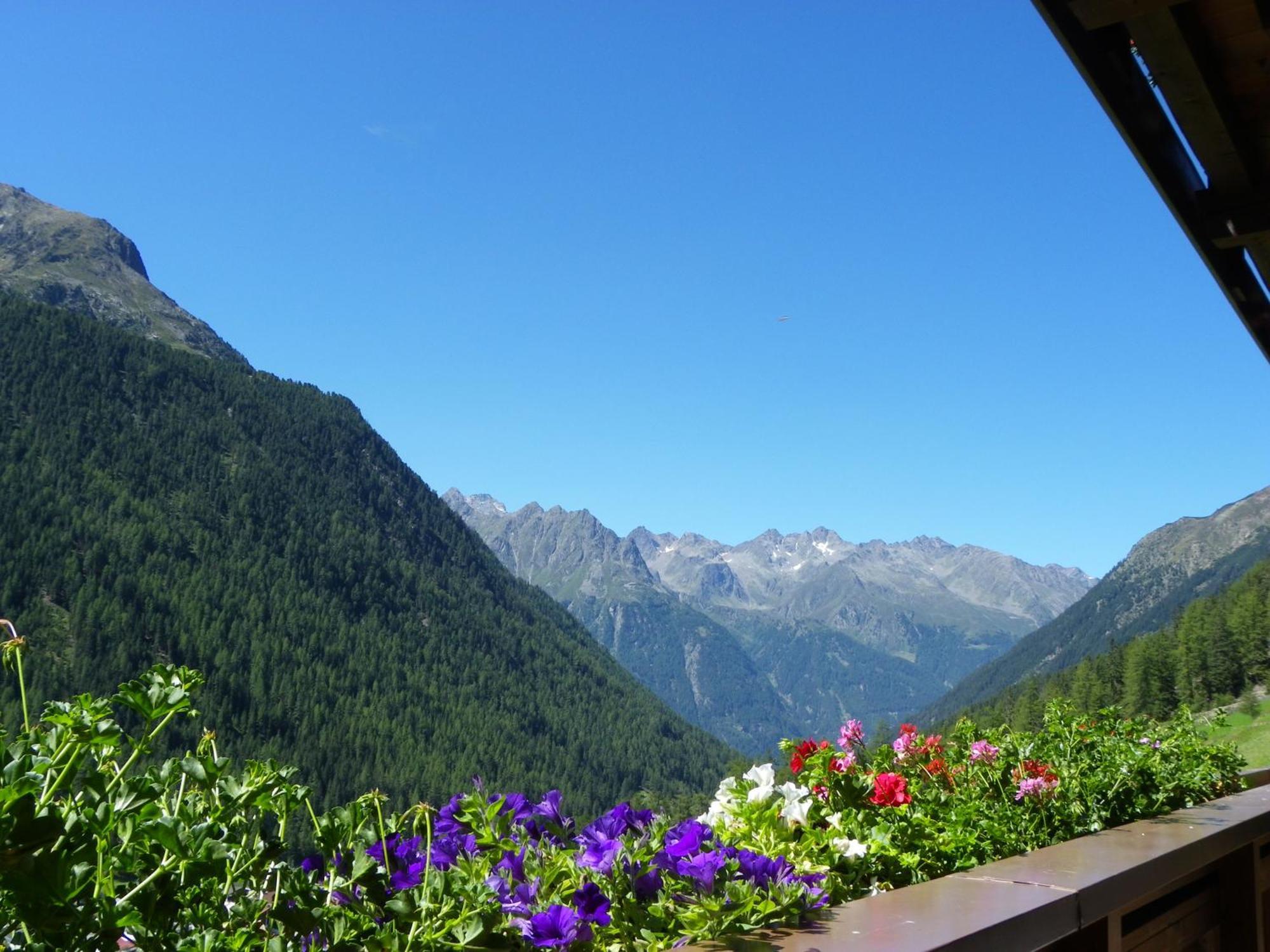 Gaestehaus Berghof Schoepf Längenfeld Dış mekan fotoğraf