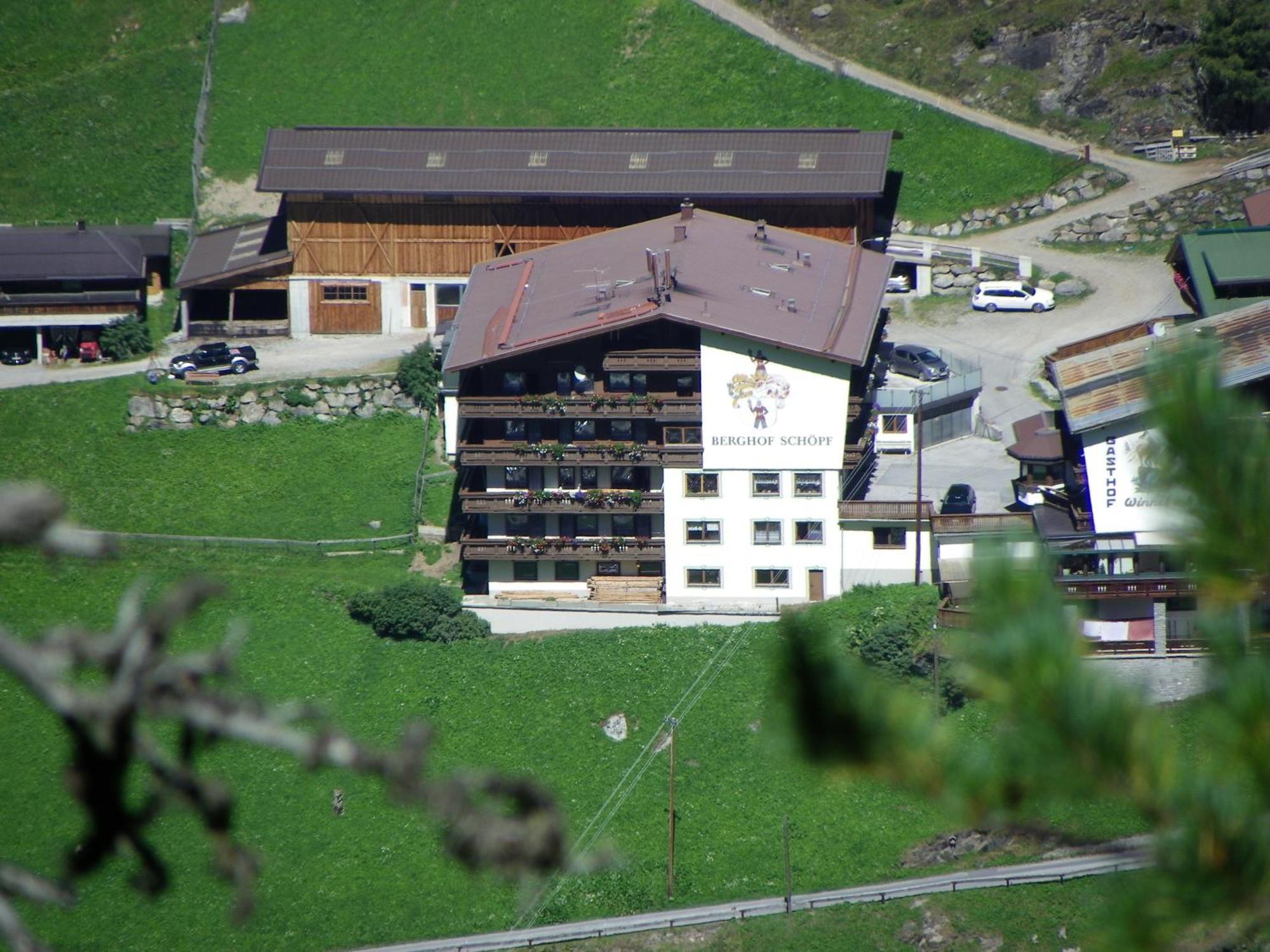 Gaestehaus Berghof Schoepf Längenfeld Dış mekan fotoğraf